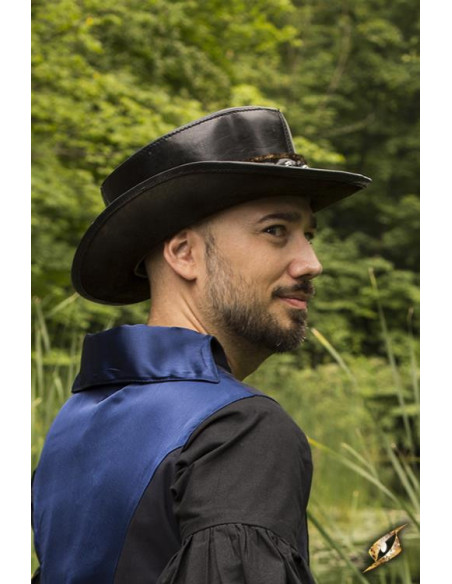 Cartola pequena em preto