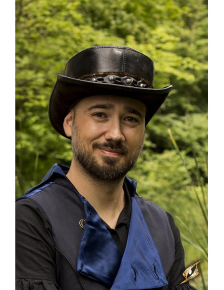 Cartola pequena em preto