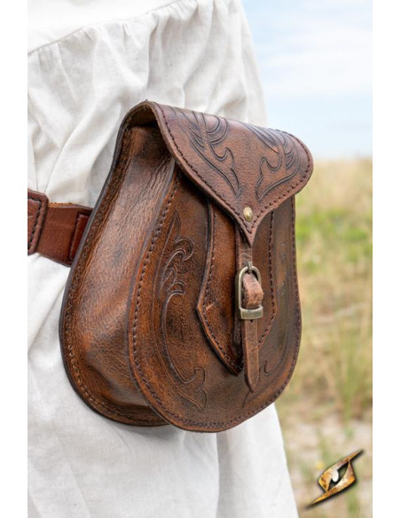 Bolsa Lorian medieval para usar no cinto