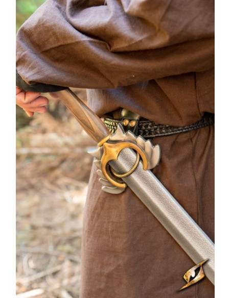 Tahalí medieval para machados ou adagas