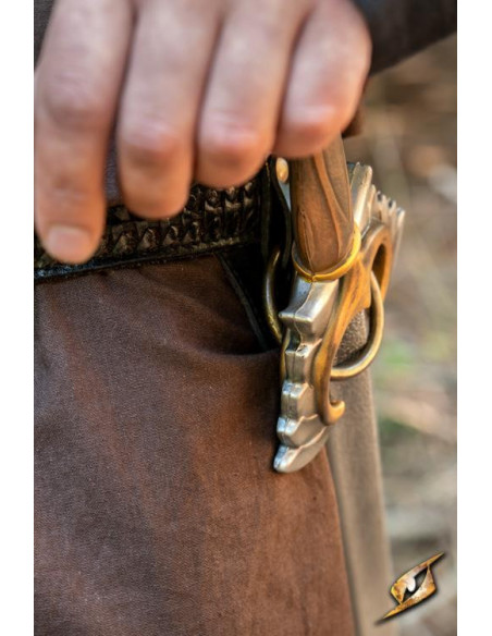 Tahalí medieval para machados ou adagas