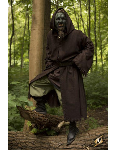 Túnica Azog medieval para orcs, mendigos e guardas...