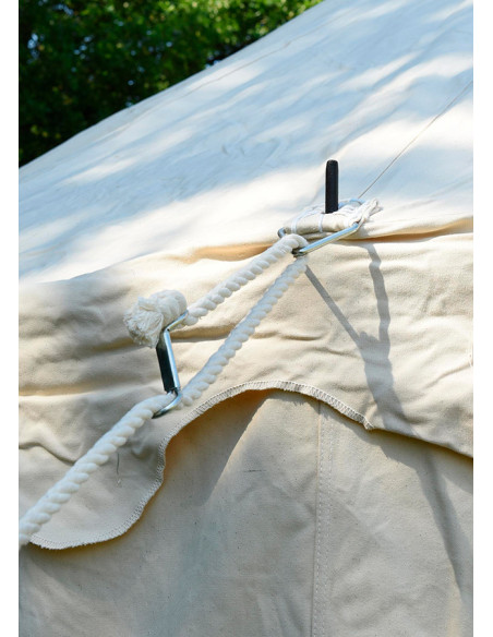 Barraca medieval redonda, 5 metros....