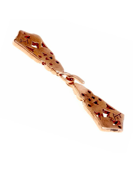 Detalhe do vestido ou capa avar...