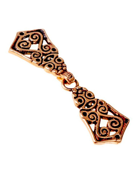 Detalhe do vestido ou capa avar...