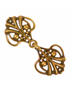 Fecho do vestido ou capa medieval e renascentista 2