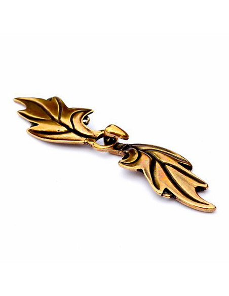 Detalhe de vestido ou capa Elfos com...