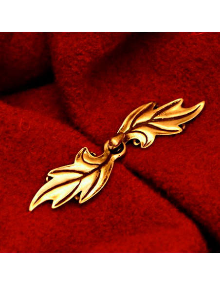 Detalhe de vestido ou capa Elfos com...