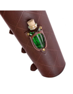 1 pulseira de couro com 1 frasco de poção mágica 2