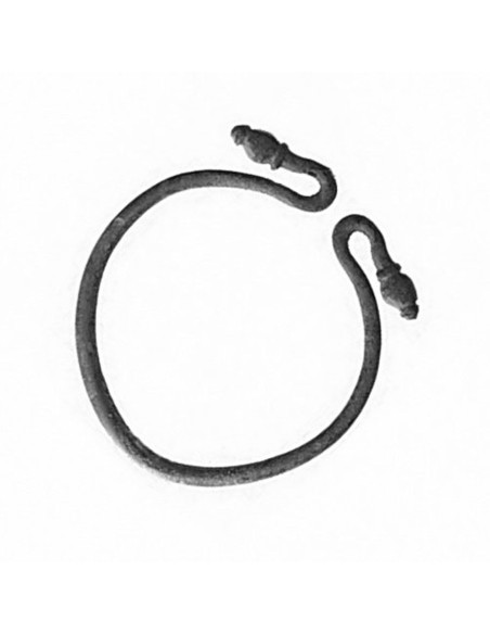 Roman Omega fibula, século 2 dC