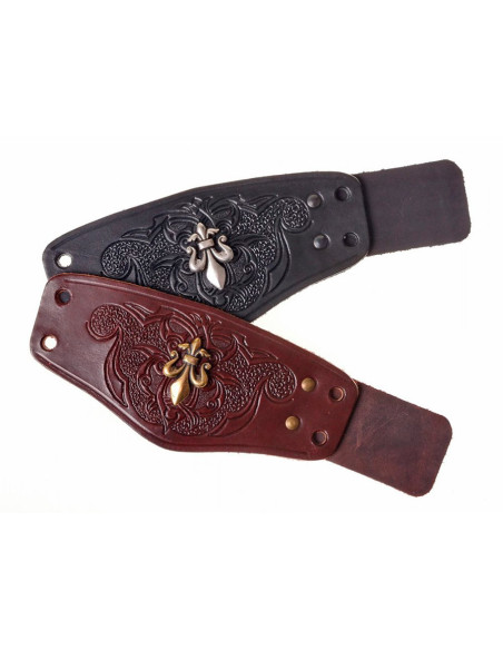 1 Pulseira medieval flor-de-lis