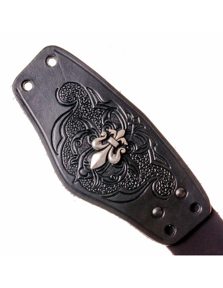 1 Pulseira medieval flor-de-lis