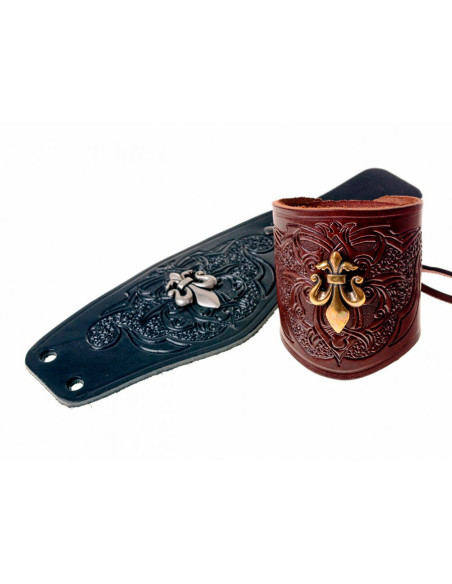 1 Pulseira medieval flor-de-lis