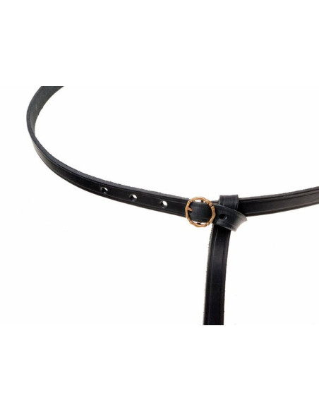 Longo cinturão medieval Baixa Idade...