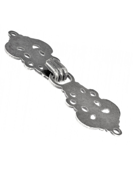 Fecho floral Vestido ou capa medieval...