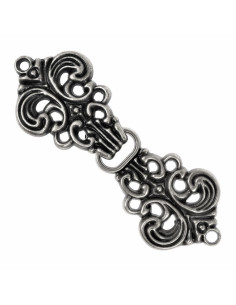 Fecho floral Vestido ou capa medieval e renascentista