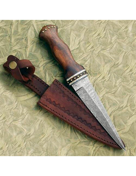 Lâmina de faca escocesa Sgian Dubh em...
