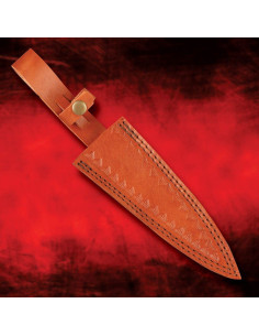 Adaga Dente de Dragão em Aço Damasco 2