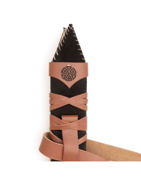 Espada Viking de Baldur com bainha e...