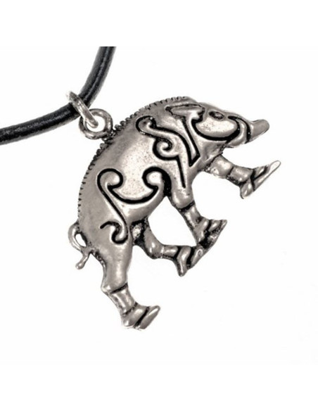 Pingente Força Marcial de Javali Celta