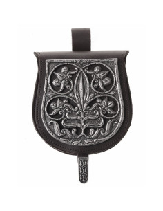 Bolsa de couro medieval modelo Tarsoly Magyar 2