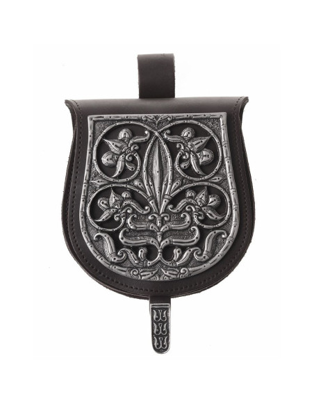 Bolsa de couro medieval modelo...
