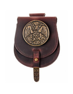 Pequena bolsa medieval Tarsoly Turul