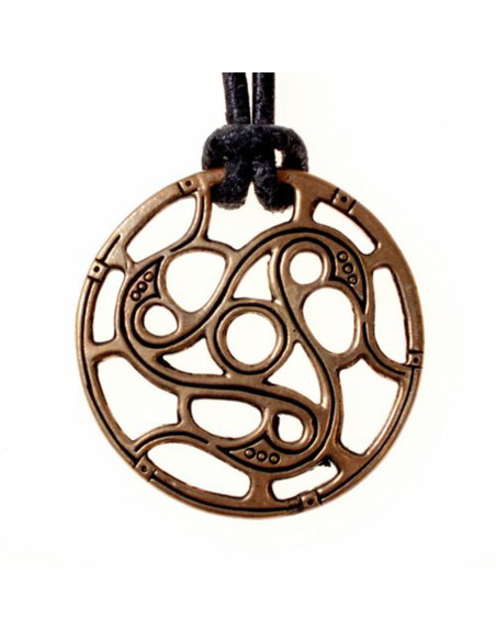 Pingente do período Viking Snake Vendel