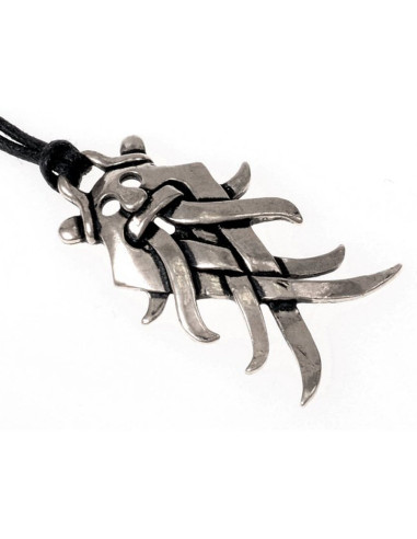 Pingente de amuleto viking máscara de Moesgaard