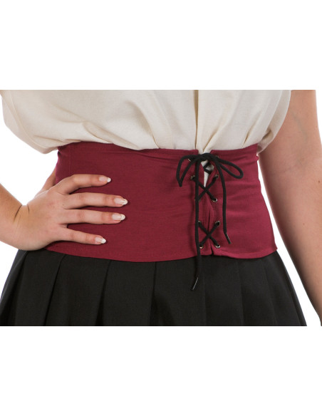Espartilho baixo medieval em cor marrom