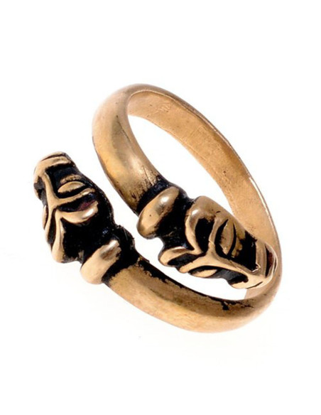 Decoração de lobo anel viking, Islândia