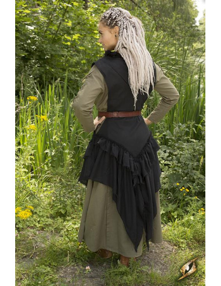 Sobretudo medieval Raven em nebro