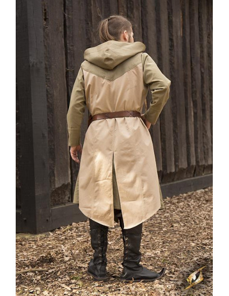 Colete Bicolor Altair em Desert Beige