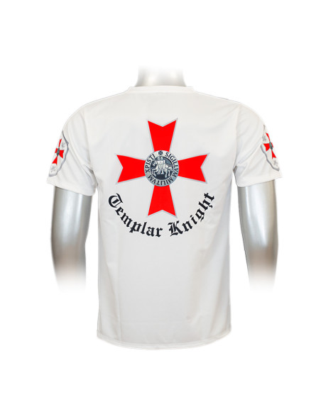 Camiseta sublimação branca Cavaleiros...