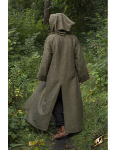 Túnica medieval verde Benedict Dríade 2