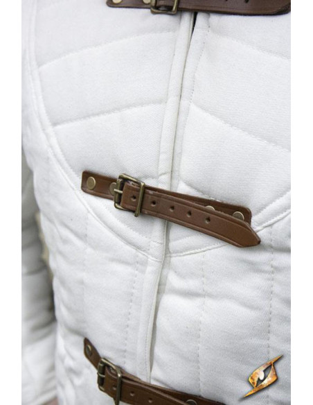 Gambeson branco natural acolchoado...