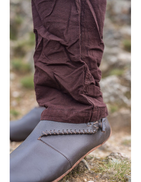 Calça viking linho modelo Asmund,...