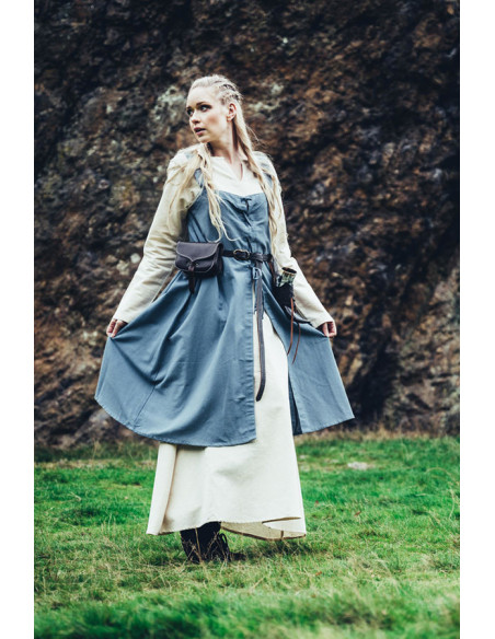 Bolsa Viking de couro Hulda com nó...