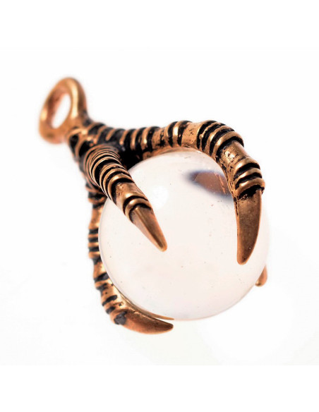 Pingente de garra de dragão com...