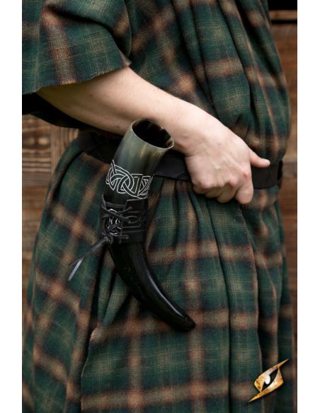 Chifre Nós celtas claro-escuro