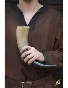 Chifre Viking Druid, acabamento transparente