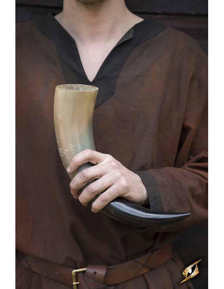 Chifre Viking Druid, acabamento...