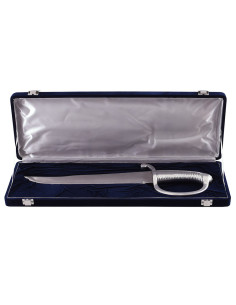 Briquete de sabre para champanhe, com caixa de madeira 2