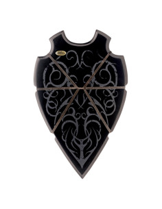 Expositor de parede em madeira, Kit Rae