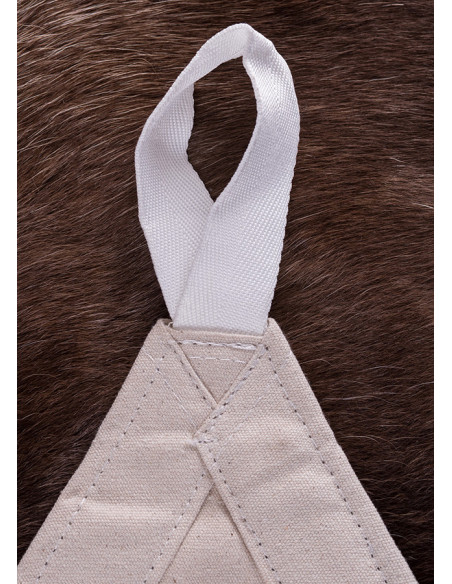 Toldo triangular com corda para...