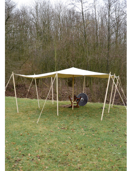 Toldo medieval de 2 x 2 metros, extra...