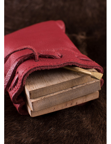 Livro de cera com lápis de latão e...