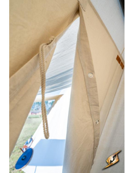 Tenda medieval para guerreiros...