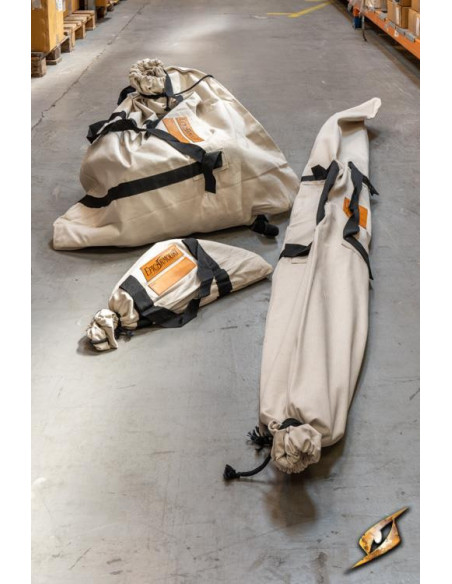 Tenda medieval para guerreiros...