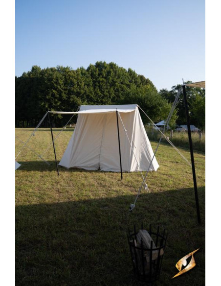 Tenda medieval para guerreiros...